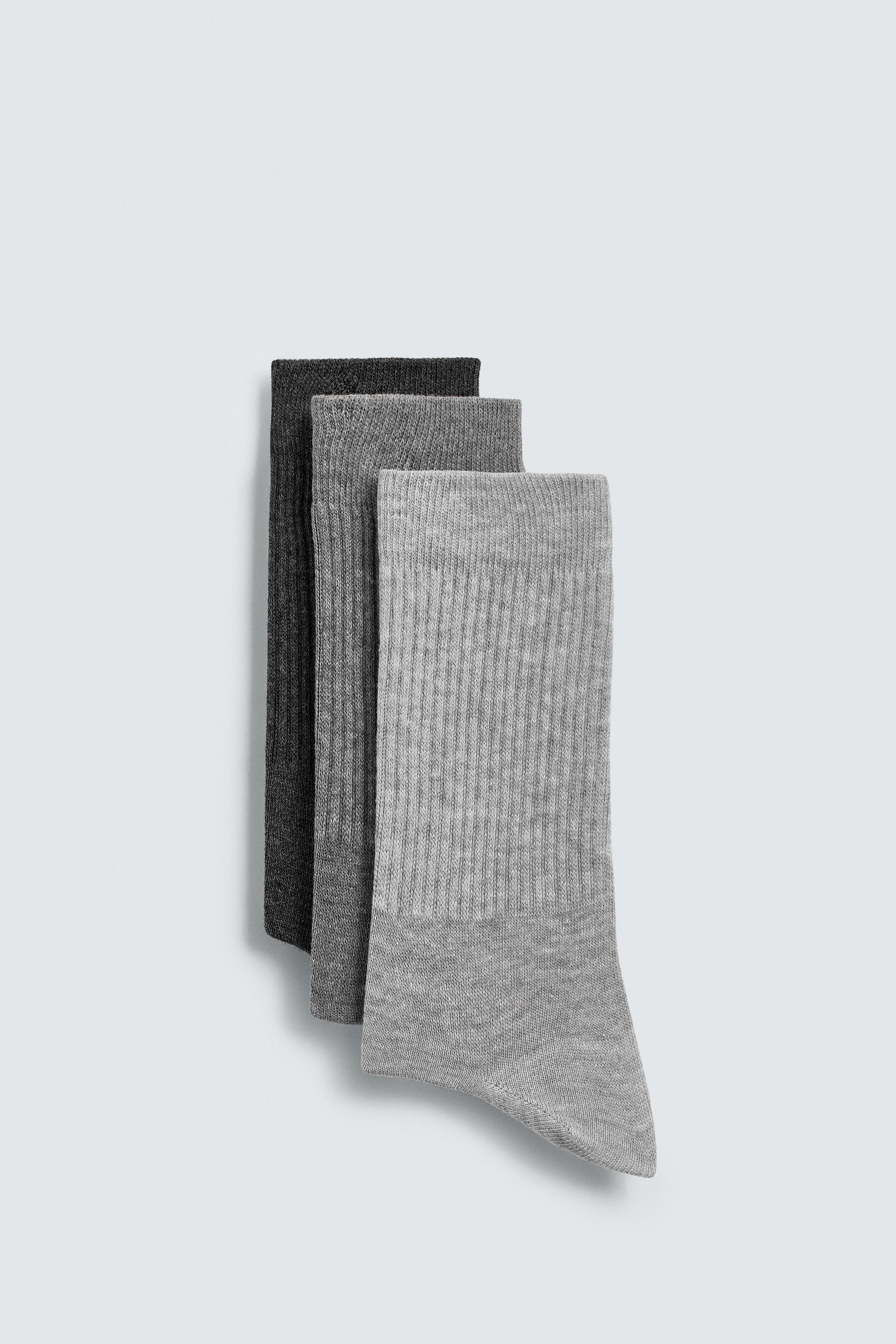 CHAUSSETTES CÔTELÉES LOT DE 3